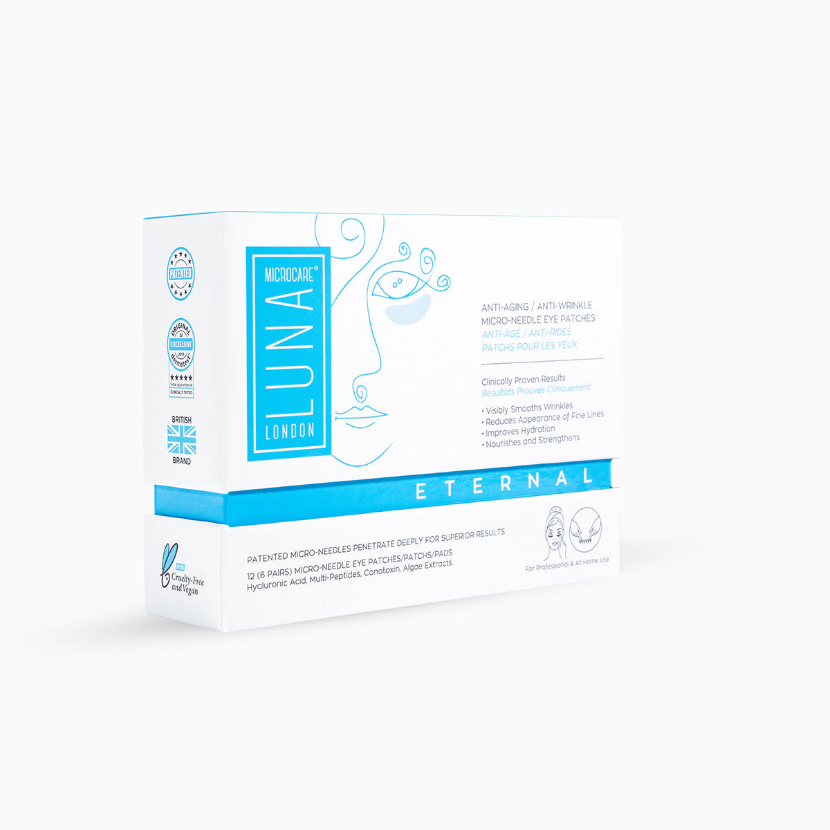 Microneedle Overnight Eye Wrinkle Patches
