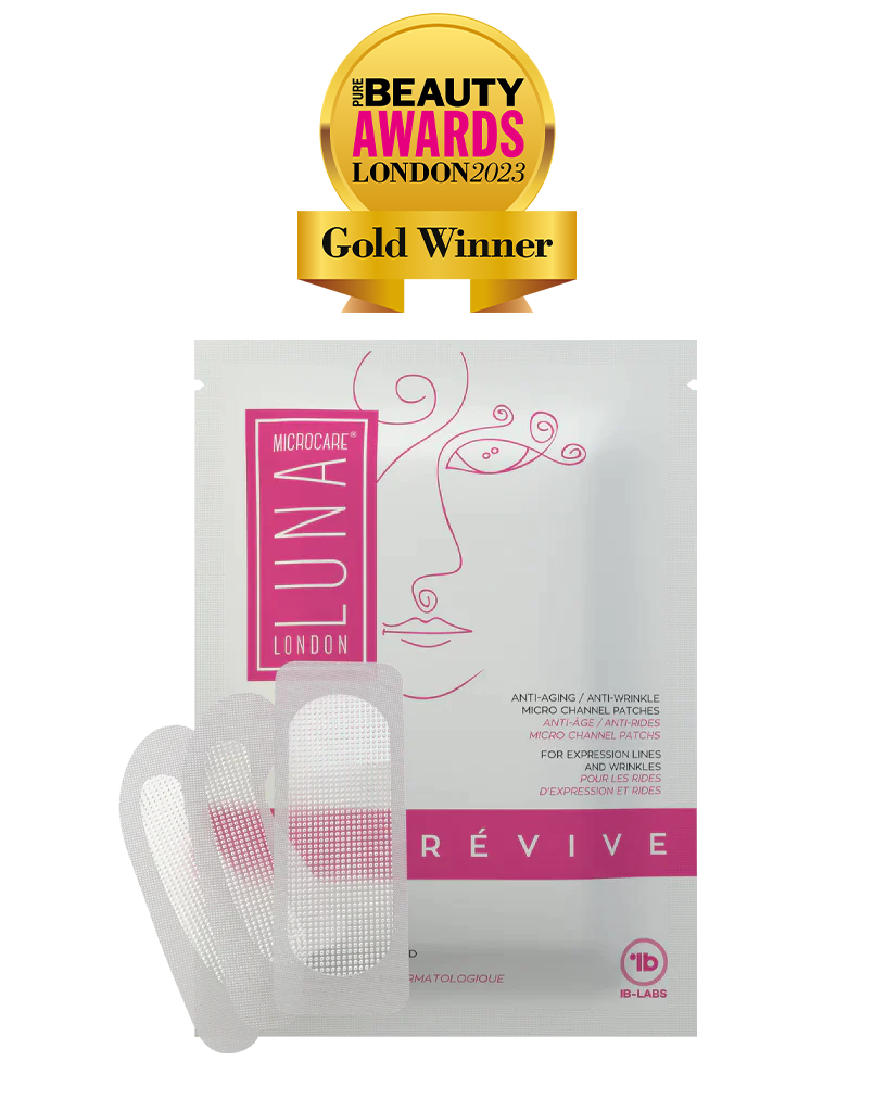 anti ageing wrinkle patches forehead wrinkle patches pure beauty awards London 2023 winner